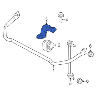 Mini OE - Suspension Stabilizer Bar Bracket