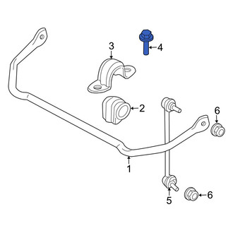 Mini OE - Suspension Stabilizer Bar Bracket Bolt