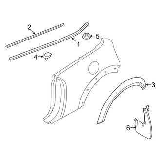 Mini OE - Quarter Panel - Exterior Trim