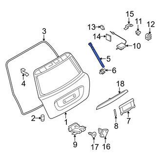 Mini OE - Liftgate Lift Support