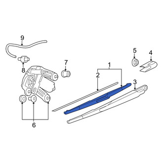 Mini OE - Rear Wiper Blade