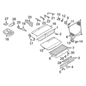 Mini OE - Rear Body & Floor - Interior Trim (Floor Trim)