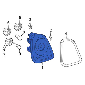 Mini OE - Rear Left Tail Light Assembly