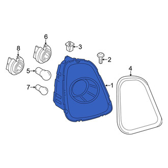 Mini OE - Rear Left Tail Light Assembly