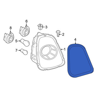 Mini OE - Rear Right Tail Light Bezel
