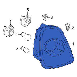 Mini OE - Rear Left Tail Light Assembly