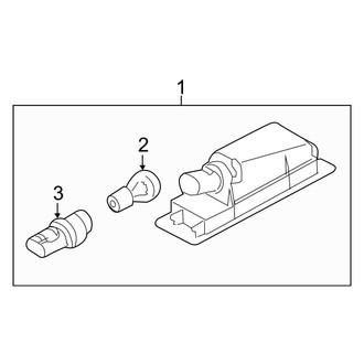 Mini OE - Rear Lamps - License Lamps
