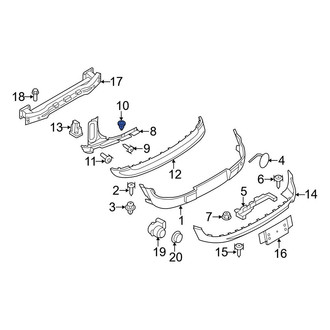 Mini OE - Bumper Cover Nut