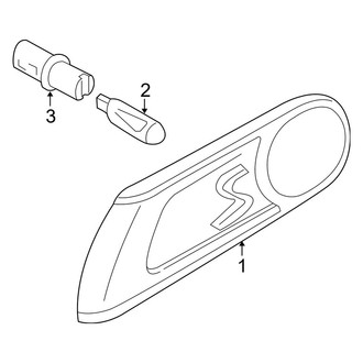 Mini OE - Front Lamps - Side Repeater Lamps