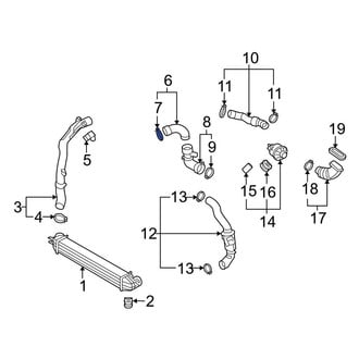 Mini OE - Intercooler Pipe Clamp