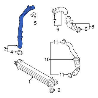 Mini OE - Intercooler Pipe
