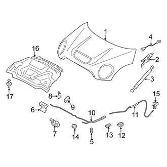 Mini OE - Hood & Components