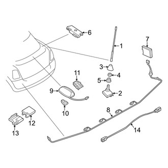 Mini OE - Electrical - Antenna (John Cooper Works Coupe)
