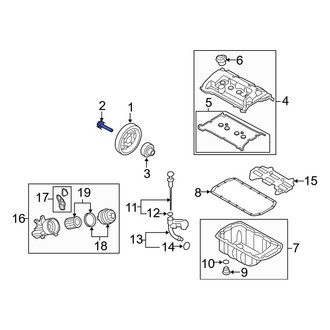 Mini OE - Engine Harmonic Balancer Bolt