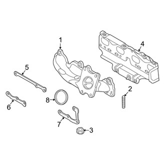 Mini OE - Exhaust System - Manifold (Coupe John Cooper Works / Coupe S / Roadster John Cooper Works / Roadster S)