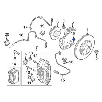 Mini OE - CV Joint Nut