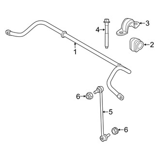 Mini OE - Front Suspension - Stabilizer Bar & Components
