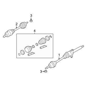Mini OE - Front Suspension - Drive Axles
