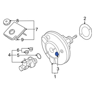 Mini OE - Power Brake Booster Grommet