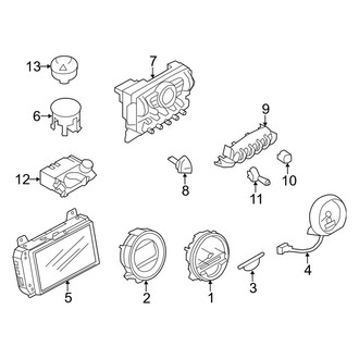 Mini OE - Instrument Panel - Cluster & Switches (Coupe / Coupe John Cooper Works / Coupe S / Roadster / Roadster John Cooper Works / Roadster S)