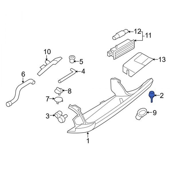 Glove Box Door Bumper