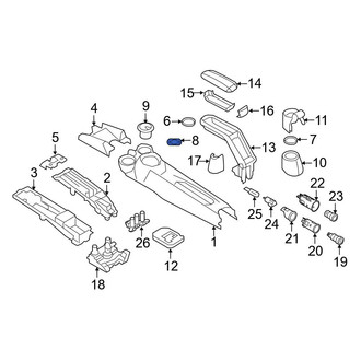 Mini OE - Console Mat