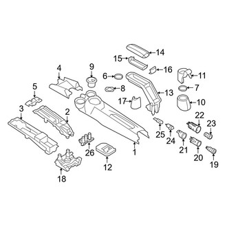 Mini OE - Center Console (Body & Components)