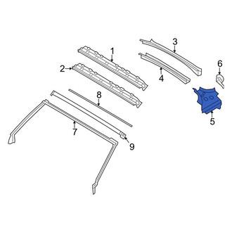 Mini OE - Rear Left Roof Panel Reinforcement
