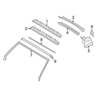 Mini OE - Roof - Exterior Trim (Roadster / Roadster John Cooper Works / Roadster S)