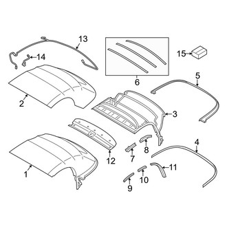 Mini OE - Convertible/Soft Top - Cover & Components (Roadster / Roadster John Cooper Works / Roadster S)