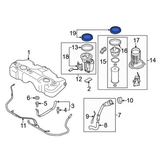 Mini OE - Fuel Tank Lock Ring