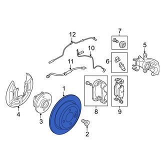 Mini OE - Rear Disc Brake Rotor