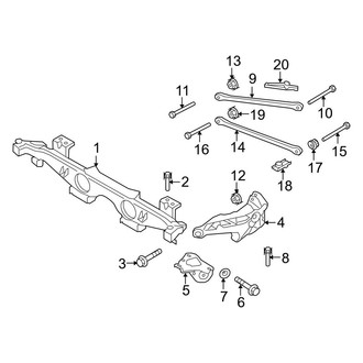 Mini OE - Rear Suspension - Suspension Components