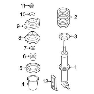 Mini OE - Rear Suspension - Struts & Components (Coupe / Coupe John Cooper Works / Coupe S)