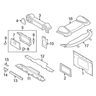 Mini OE - Rear Body & Floor - Interior Trim (Partition Trim), (Coupe / Coupe John Cooper Works / Coupe S)