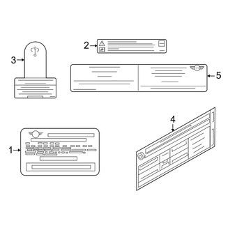 Mini OE - Information Labels - Labels