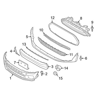 Mini OE - Front Bumper & Grille - Bumper & Components (Bumper Cover & Trim), (Base)