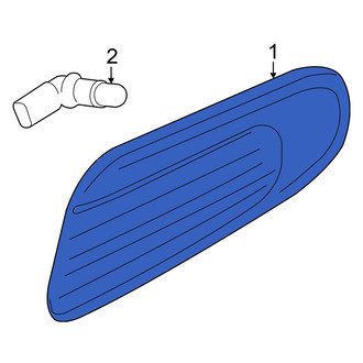 Mini OE - Front Left Turn Signal Light Assembly