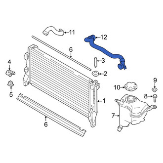 Mini OE - Upper Radiator Coolant Hose