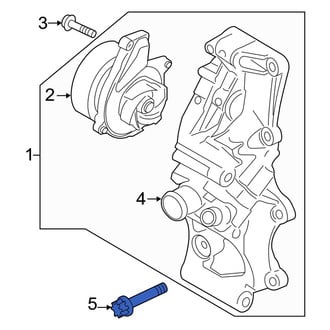 Mini OE - Engine Water Pump Housing Bolt
