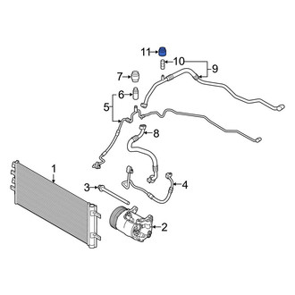 Mini OE - A/C Service Valve Cap
