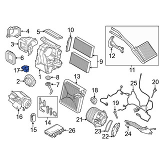 Mini OE - HVAC Blend Door Actuator