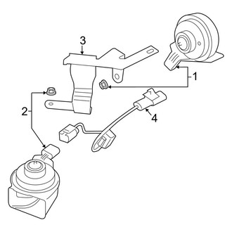 Mini OE - Electrical - Horn (Base / John Cooper Works / S Convertible 1.6L)