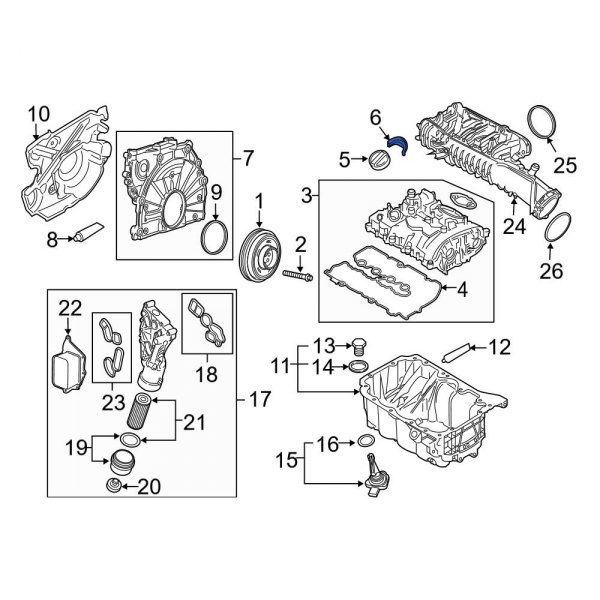 Engine Oil Filler Tube