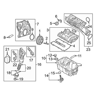Mini OE - Engine / Transaxle - Engine Parts (Convertible / Hatchback 2.0L)