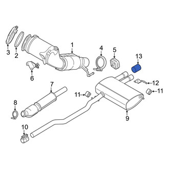 Mini OE - Exhaust Tail Pipe Tip