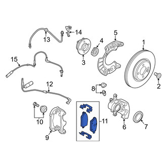 Mini OE - Front Disc Brake Pad Set