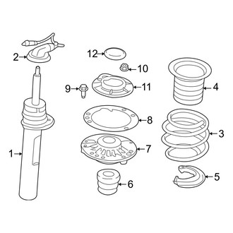 Mini OE - Front Suspension - Struts & Components (Base / S)