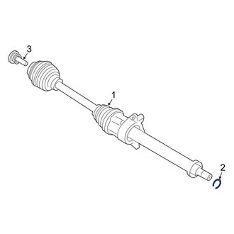 Mini OE - Rear CV Joint Retaining Ring