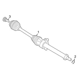 Mini OE - Front Suspension - Drive Axles